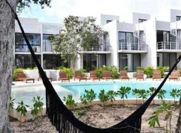 Departamento de 1 habitación, Tulum · Departamento Amueblado en Venta en Condominio Seremonia Selva. Tulum, Quintana Roo. Riviera Maya