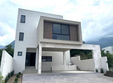 Casa · 447m² · 3 Recámaras · 4 Estacionamientos · Casa en Venta, Amani Terra, Santiago, N. L, Carretera Nacional