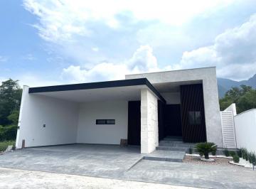 Casa · 470m² · 3 Recámaras · 3 Estacionamientos · Casa en Venta, Amani Terra, Santiago, N. L, Carretera Nacional