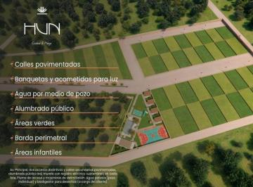 Terreno / Lote · 250m² · Terreno a Min de Playa en Zona Urbanizada! Hunucmá
