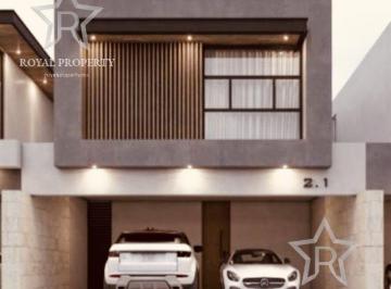 Casa · 208m² · 3 Recámaras · 2 Estacionamientos · Casa en Venta, Estricta Seguridad, Viento Libre, Santiago, Nuevo León