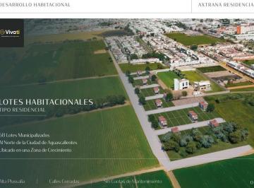 Terreno / Lote , Jesús María · Lotes Habitacionales Al Norte Axtrana Residencial Ags