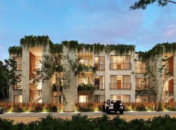 Departamento · 128m² · 3 Recámaras · 3 Estacionamientos · Departamento en Pre Venta en Aldea Zama, Tulum