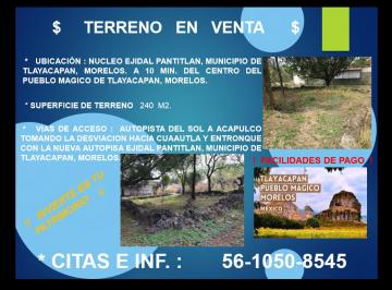 Terreno / Lote , Tlayacapan · ! Invierte en Tu Patrimonio!