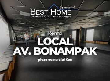 Local comercial · 234m² · 3 Recámaras · Se Renta Local de 234 m² Av Bonampak Plaza Kun Cancún Zona Hotelera