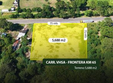 Terreno / Lote , Villahermosa · Terreno Industrial en Venta en Carr Villahermosa - Frontera F - 1110