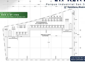 Nave industrial · 10732m² · Nave Industrial en Apodaca
