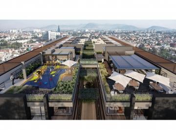 Departamento de 2 habitaciones, Benito Juárez · Pent House con 42 m² de Roof Privado en Preventa, Colonia del Valle Norte