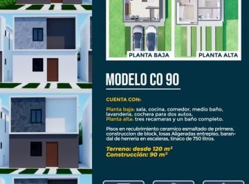 Casa · 90m² · 3 Recámaras · Casa en Concordia