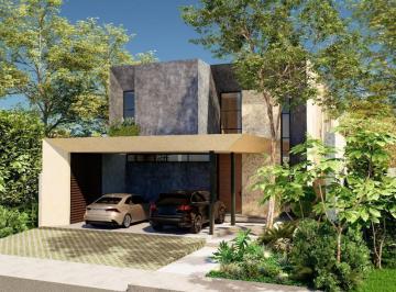 Casa · 343m² · 4 Recámaras · 2 Estacionamientos · Casa en Preventa Privada Mistika, Zona Country, Mérida, Yucatán