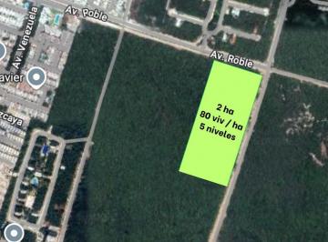 Terreno / Lote · 20000m² · Terreno en Venta 2 Hectáreas en El Corazón de Polígono Sur Cancún