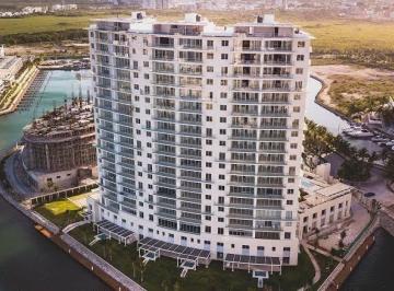Departamento · 197m² · 2 Recámaras · 2 Estacionamientos · Departamento Amueblado en Renta Residencial Aria Puerto Cancún