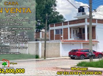 Casa de 4 habitaciones, Amealco de Bonfil · Casa en Venta en Col. La Perita, Amealco, Querétaro