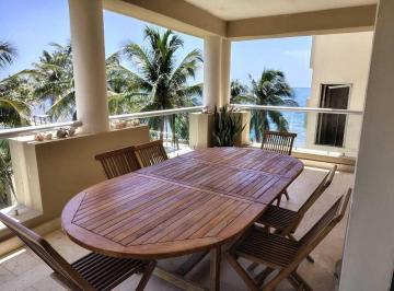 227e486c2d7b3a0cd22a32bfe12bd2a661ee606afd5f14f040357e707e57835b · Departamento Frente Al Mar en Beach Residences de Puerto Morelos