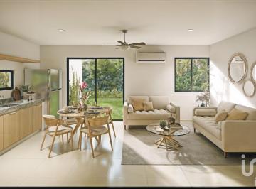Casa · 125m² · 2 Recámaras · 2 Estacionamientos · Casa en Venta de Dos Planta en Privada Paraiso Caucel VII