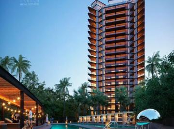 Departamento · 96m² · 2 Recámaras · Departamento Venta en Cancún 2 Recámaras con Balcón en View Towers