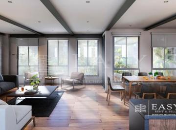 Departamento de 3 habitaciones, Miguel Hidalgo · Venta de Garden House en Goldsmith con Dos Terrazas