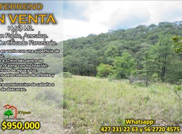 Terreno / Lote , Amealco de Bonfil · Terreno en Venta de 1.4 Hectáreas, en Medio del Bosque. en La Comunidad de San Pablo, Amealco.
