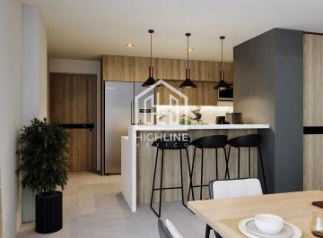 Departamento · 77m² · 1 Recámara · 1 Estacionamiento · Loft en Venta en Costa Mujeres con Club de Playa y Rooftop a Pasos del Mar