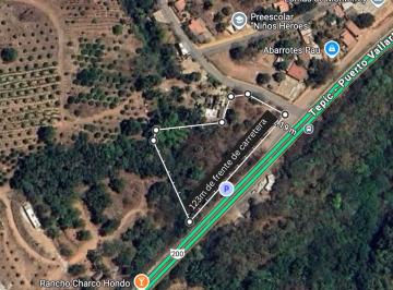 Terreno / Lote , Bahía de Banderas · Terreno Sobre Carr 200 en Esquina con La Entrada a Las Palmas y a Playa Mty