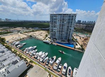 vista terraza · Departamento Oportunidad Marina Condos Puerto Cancun