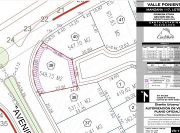8d8a7647a24df544604fc57b7df44db0c6b15e31cdc7a9fb3103937f94c8f97f · Terreno en Venta en Residencial Cordillera
