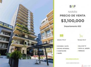 Departamento de 1 habitación, León · Departamento en Renta en Zona Norte de León - Narán 652