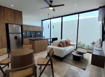 Departamento de 2 habitaciones, Mérida · Se Vende Depa en Temozón Norte con Paneles Solares