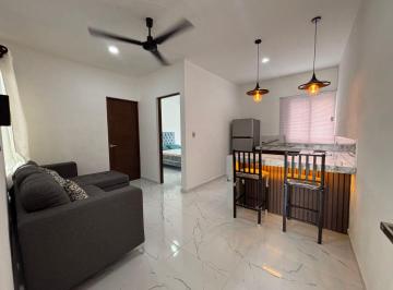 Departamento de 1 habitación, Mérida · Departamento de 1 Habitación Completamente Equipado y Amueblado en Cholul.