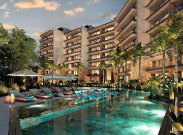 Departamento de 1 habitación, Solidaridad · Departamento con Terraza Privada, en Venta, Xcalacoco, Playa del Carmen