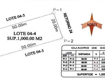 Terreno / Lote · 1000m² · Lote de 1000 m², H4 de Densidad, en Reg 11, Tulum