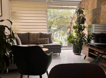 Sala comedor con balcón · Hermoso Departamento Exterior Iluminado, Ubicación Inigualable