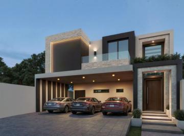 Casa · 300m² · 4 Recámaras · 3 Estacionamientos · Casa en Venta en Fraccionamiento Campestre Santiago, Santiago, Nuevo Leon, Recamara en Planta Baja