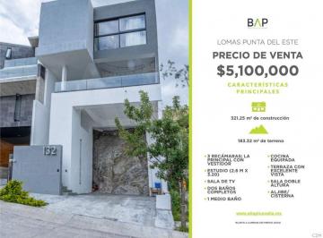 Casa de 3 habitaciones, León · Casa Lomas Punta del Este Privada Vergel 132