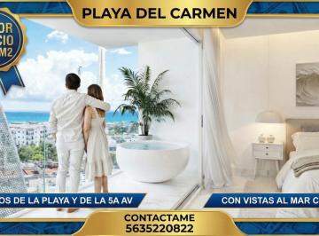 Departamento · 58m² · 2 Recámaras · 1 Estacionamiento · Departamento en Venta en Playa del Carmen 2 Habitaciones Vista Al Mar Alberca
