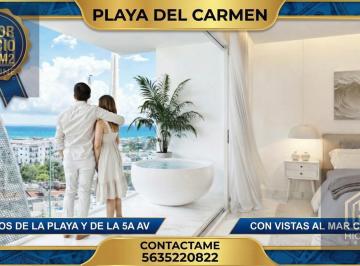 Departamento · 58m² · 2 Recámaras · 1 Estacionamiento · Departamento en Venta en Playa del Carmen 2 Habitaciones Vista Al Mar Alberca