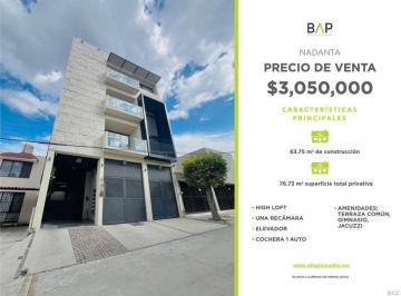 Departamento de 1 habitación, León · Departamento Nadanta 104