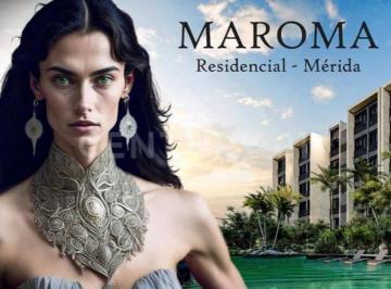Departamento · 89m² · 1 Recámara · Maroma Residencial Mérida - Departamentos de Lujo.
