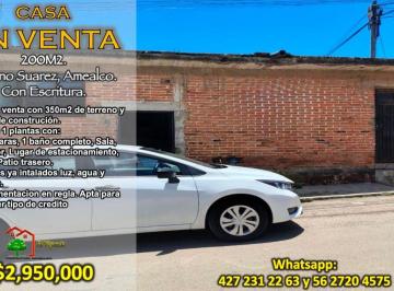 Casa de 2 habitaciones, Amealco de Bonfil · Casa Amplia en Venta en Amealco. a 3 Min del Centro. con Escritura.