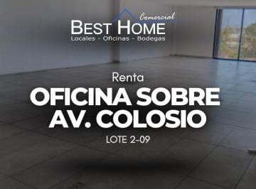 Oficina · 112m² · 4 Estacionamientos · Se Renta Oficina de 112 m² Sobre Av Colosio Cancún Q. Roo