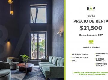 Departamento de 1 habitación, León · Departamento en El Centro de León, Gto. ¡Conoce Bikia!