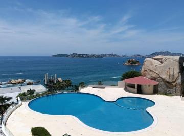 Departamento de 3 habitaciones, Acapulco de Juárez · Departamento en Renta Vacacional Fraccionamiento Condesa