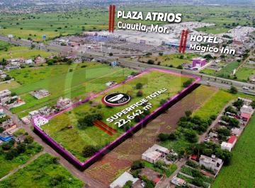 Terreno / Lote · 22642m² - Jaus Inmobiliaria · Terreno en Venta Sobre Carretera en Cuautla, Morelos – Frente a Plaza Atrios