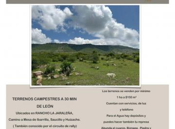 Terreno / Lote , León · Terrenos Campestres en Venta a 30 Minutos de León Gto.