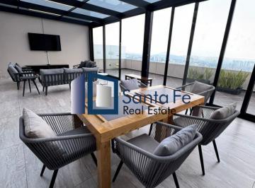 Departamento de 3 habitaciones, Alvaro Obregón · PH con Vista a Cuidad en We Santa Fe