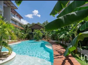 Departamento · 55m² · 1 Recámara · Departamento en Renta Amueblado en La Veleta Tulum