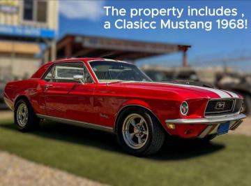 Casa en condominio de 3 habitaciones, La Paz · Residence, Includes a 1968 Classic Mustang! – El Centenario, La Paz, Bcs