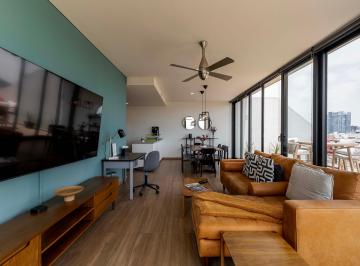 Departamento de 2 habitaciones, Benito Juárez · ¡Estancia de Lujo en un Penthouse de Diseño en del Valle!