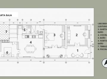 Casa · 125m² · 3 Recámaras · Casa en Venta/renta Remodelada Merida Centro Cerca Plancha (Avc - 2286)