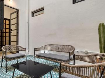 Departamento de 1 habitación, Cuauhtémoc · Garden House en Renta Amueblado 57 m²